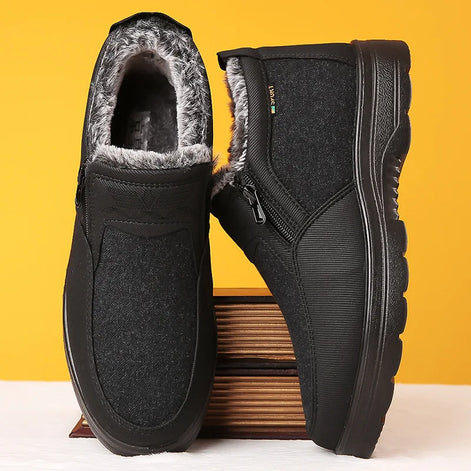 Unisex Winterstiefel mit Plüschfutter und Reißverschluss – Norvik