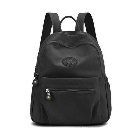 Kompakter Nylon-Rucksack mit Reißverschluss