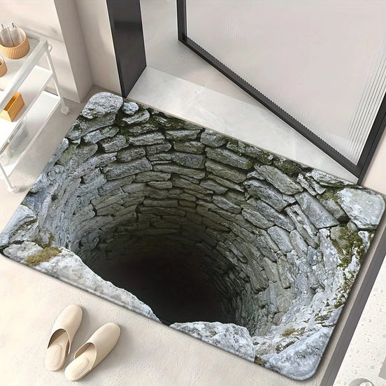 Visura 3D Bodenmatte – Rutschfeste Polyester-Fußmatte für verschiedene Wohnbereiche