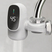 Thermivo Elektrischer Wasserhahn mit sofortiger Warmwasserfunktion und Temperaturanzeige