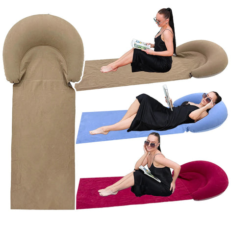 Marisol Aufblasbare Strandmatte aus PVC für Outdoor-Aktivitäten