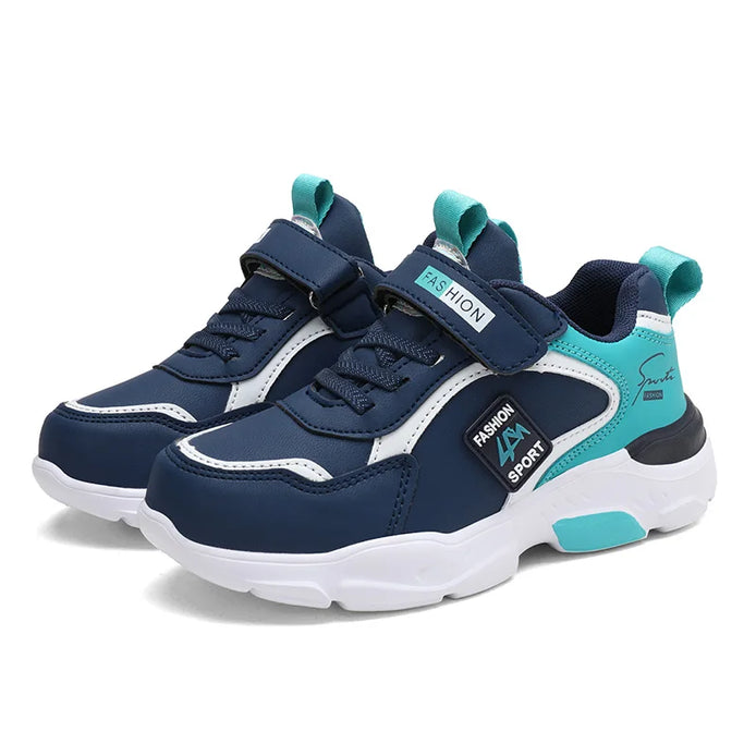 Kinder Sneaker mit Klettverschluss und Atmungsaktivem Design – Taviro