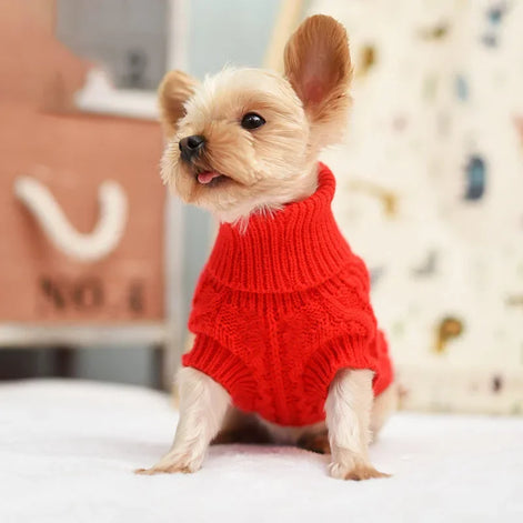 Virello Hundepullover aus Polyester für kleine und mittelgroße Hunde