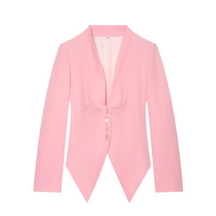 Élise Damen Blazer mit Schleifendetail und Einreihigem Verschluss