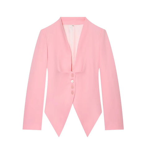 Élise Damen Blazer mit Schleifendetail und Einreihigem Verschluss