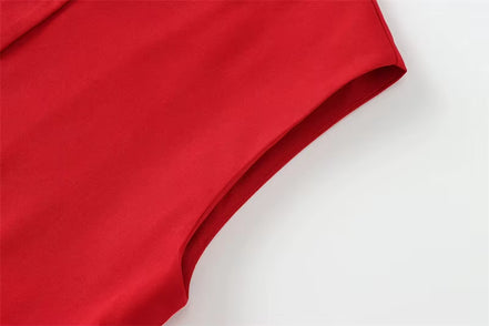 Lunessa Damen Weste mit Knopfleiste und Rundhalsausschnitt