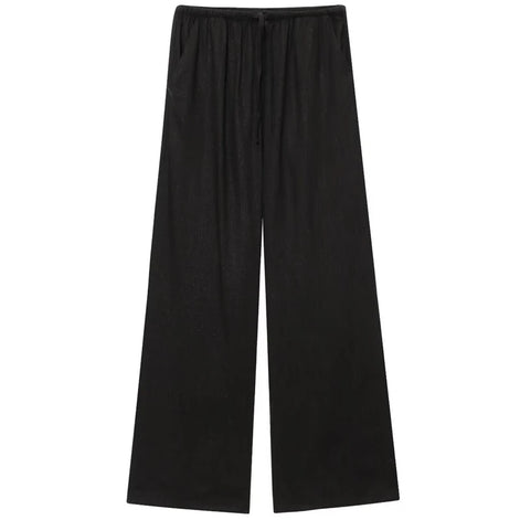 Velmira Damen Weite Sommerhose mit Hoher Taille und Lockerem Schnitt