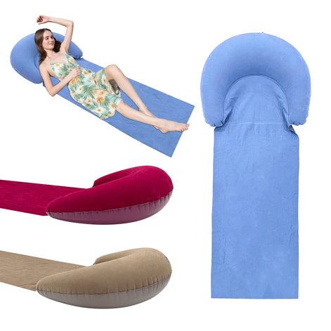 Marisol Aufblasbare Strandmatte aus PVC für Outdoor-Aktivitäten