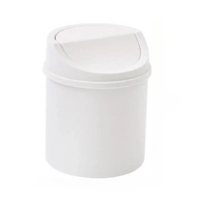 Selviro Mini Tisch-Mülleimer mit Klappdeckel