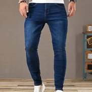 Rovento Herren Jeans Straight Fit