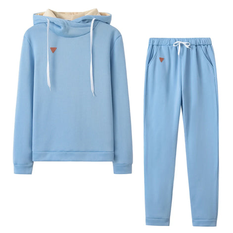 Damen Jogginganzug 2-teilig mit Hoodie und Hose – Velanessa