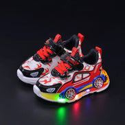 SparkWalk Kinder LED Sneakers mit Klettverschluss