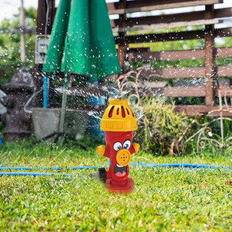 AquaRocket Wassersprinkler Spielzeug mit Raketen-Design für Garten und Sommer