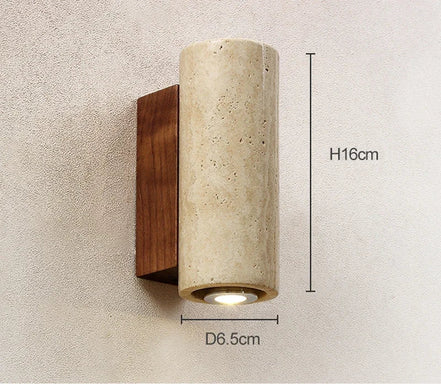 Nareo Wandleuchte aus Marmor – Japanisch inspiriertes Design