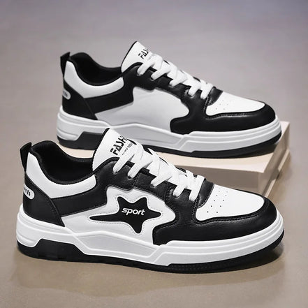Renvaro Herren Sneaker mit Schnürung und rutschfester Sohle