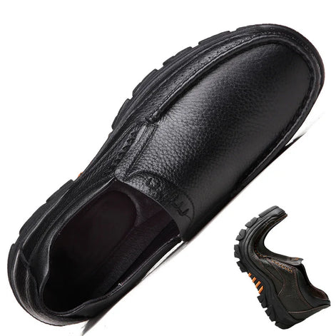 Ravello Herren Leder Loafer Slip-On
