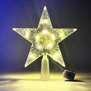 LED Weihnachtsbaumspitze Stern mit Beleuchtung – Lumestia