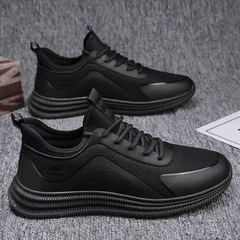 Aeronix Herren Sneaker mit atmungsaktivem Textilobermaterial und Schnürverschluss
