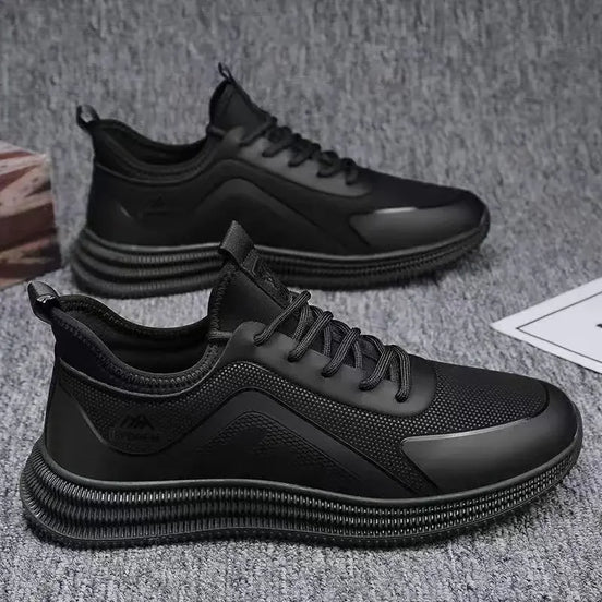 Aeronix Herren Sneaker mit atmungsaktivem Textilobermaterial und Schnürverschluss
