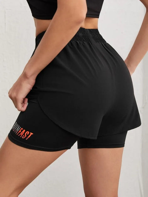 Aerivana Damen Sportshorts High Waist