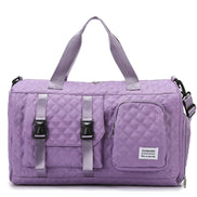 MoveLite Duffle Bag-Nylon-Reisetasche mit Reißverschluss und Schulterriemen