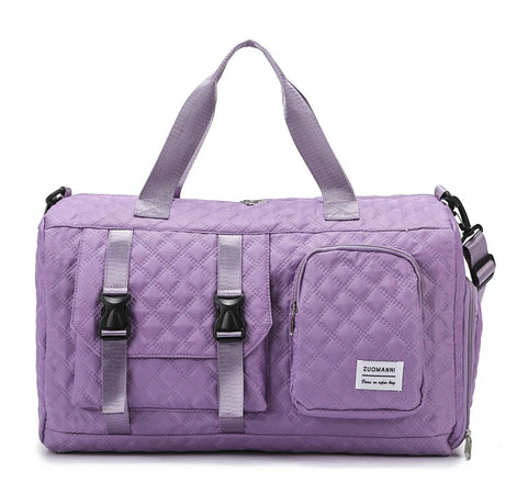 MoveLite Duffle Bag-Nylon-Reisetasche mit Reißverschluss und Schulterriemen