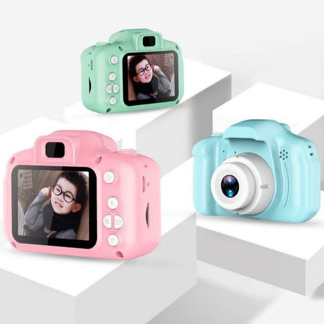 Pixario Kinder Digitalkamera mit Display und USB-Aufladung