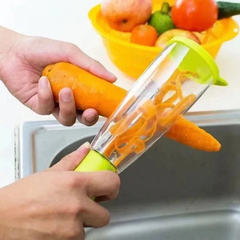 Peelaro Schäler mit Auffangbehälter