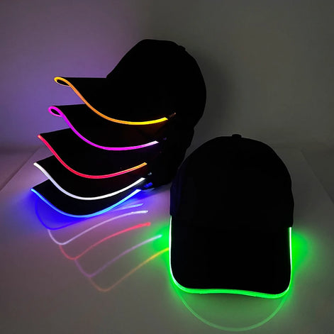 Lumino LED Baseballkappe mit Leuchtfunktion