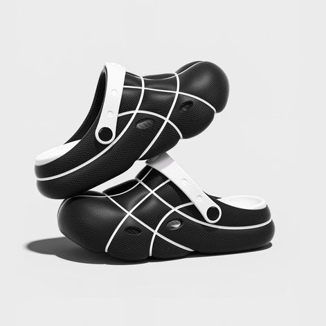 EVA-Herren-Sandalen mit klappbarem Fersenriemen – CourtStride