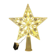 LED Weihnachtsbaumspitze Stern mit Beleuchtung – Lumestia