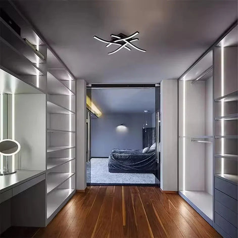 Formira Deckenleuchte mit LED-Beleuchtung und geschwungenem Design