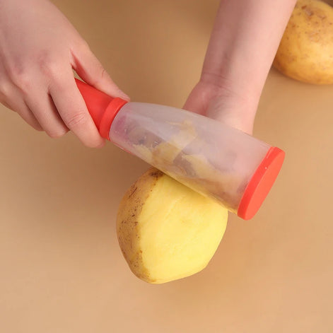 Peelaro Schäler mit Auffangbehälter