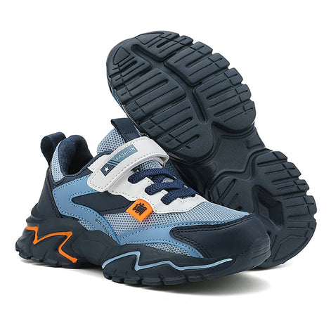 Veltrano Kinder Sneaker Unisex mit Klettverschluss