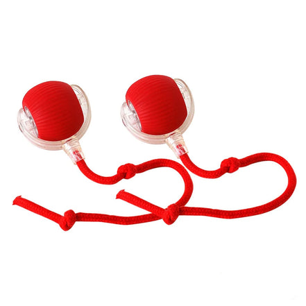 Interaktiver Katzen-Spielball – Weiches Plüschspielzeug für aktives Spielen