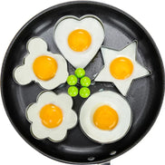 Formiro Bratring-Set – Edelstahlformen für Eier und Pfannkuchen