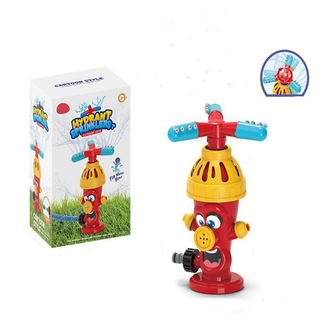AquaRocket Wassersprinkler Spielzeug mit Raketen-Design für Garten und Sommer
