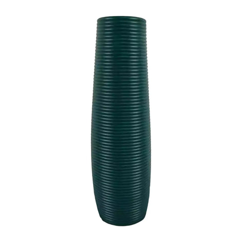 Arvona Standvase 33 cm mit strukturierter Oberfläche