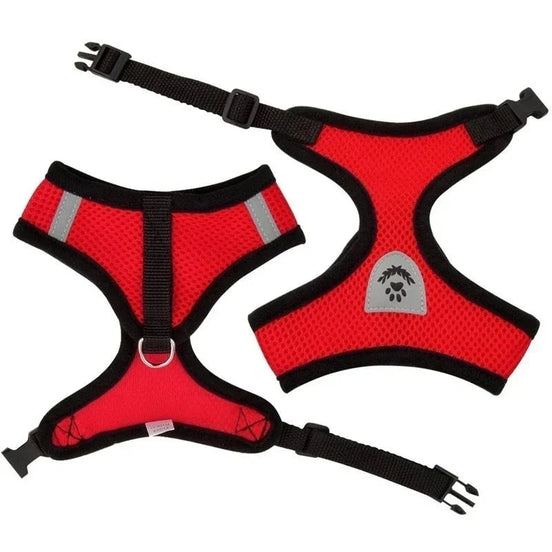 PawEase Mesh Harness Set – Verstellbares Katzen- und Kleintiergeschirr mit Leine