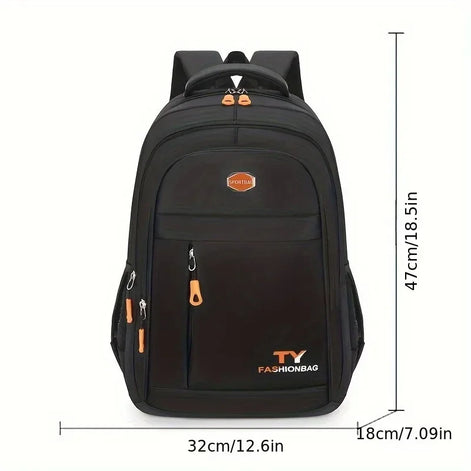 Kompakter Rucksack mit Reißverschluss