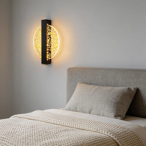 Arvion LED Wandleuchte mit Acrylkörper und indirekter Lichtverteilung
