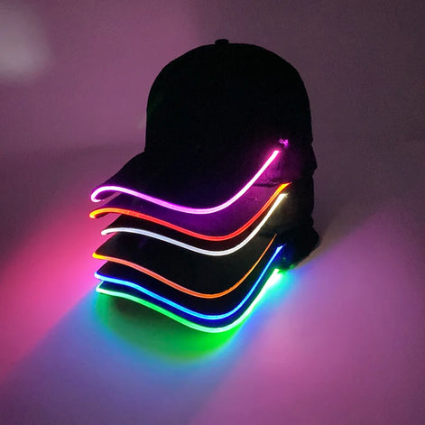 Lumino LED Baseballkappe mit Leuchtfunktion