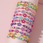 Lunira Armbänder-Set – Elastische Perlenarmbänder mit Anhängern (12-teilig)