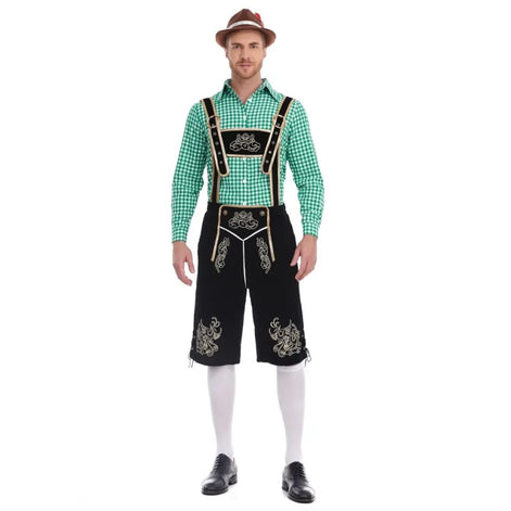 Herren Oktoberfest Kostüm mit Hemd und Hose – Festaro