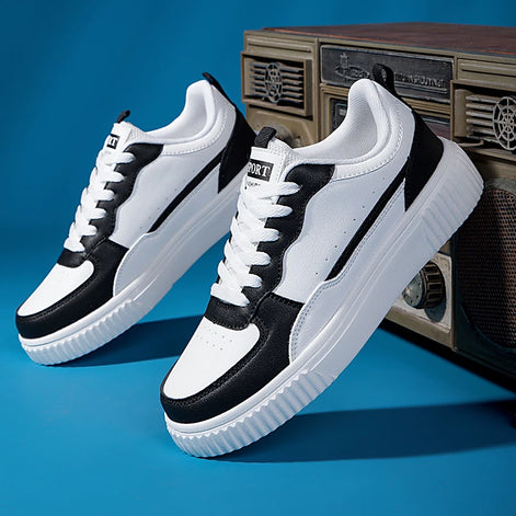 Novarix Unisex Sneakers mit Schnürverschluss