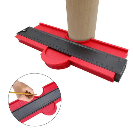 ormio Konturenlehre – Präzisions-Schablone für Boden-, Holz- und Fliesenarbeiten