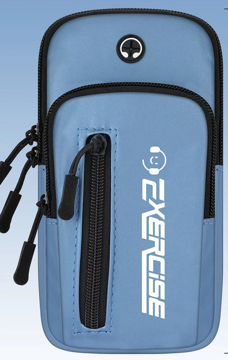 Sport-Armtasche mit Reißverschluss für Smartphone und Outdoor-Aktivitäten – MotionPocket