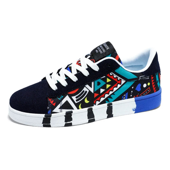 Karvion Unisex Canvas Sneakers mit Schnürung