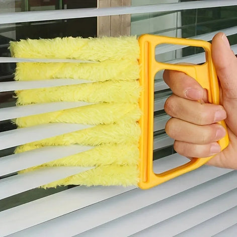 Dusterio Lamellenbürste – Handreinigungsbürste für Fensterjalousien
