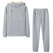 Damen Jogginganzug 2-teilig mit Hoodie und Hose – Velanessa